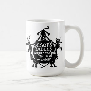 Aesop's Fables Frontispiece Kaffeetasse
