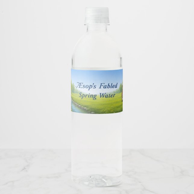 Aesops gefeiertes Quellwasser (Vorderseite)