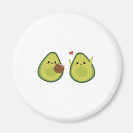 Aesthetic Avocado Fridge Magnets Magnet
