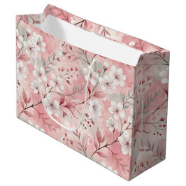 Aesthetic cherry blossoms große geschenktüte