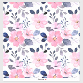 Aesthetic Floral Sticker | Minimal Design