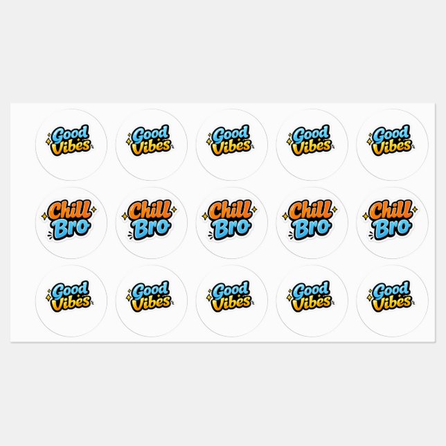  Aesthetic Motivational Text Sticker for Laptop,  (Blatt)