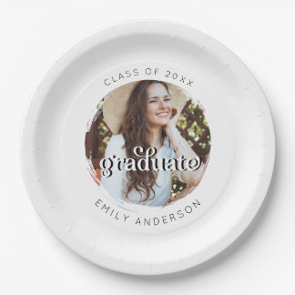 Aesthetic Personalized Photo Graduation Pappteller