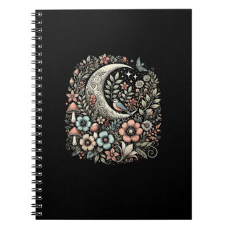 Aesthetic Retro Goblincore And Cottagecore Mushroo Notizblock