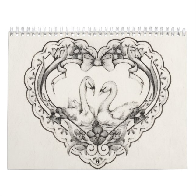 Aesthetic Swan Kalender (Titelbild)