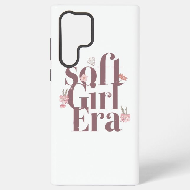 Aesthetic Trendy "Soft Girl Era" Samsung Galaxy Hülle (Rückseite)
