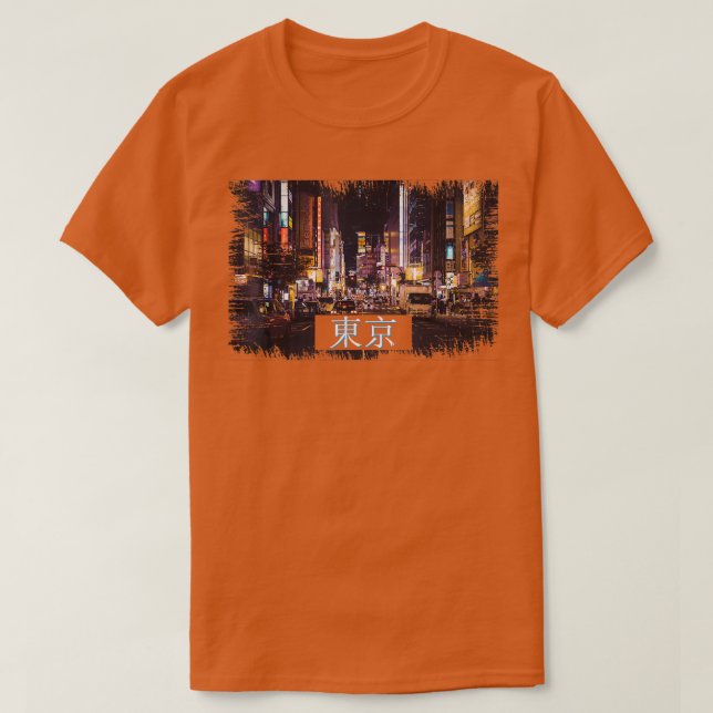 Aesthetic Vaporwave Japan 80s 90s Meme Tokyo47 T-Shirt (Design vorne)
