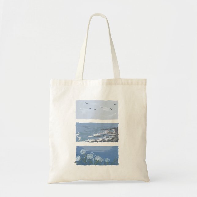 aesthetic vintage tote bag (Devant)