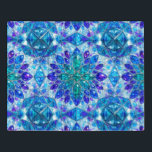 Aether Bloom (天空に咲く花) Puzzle<br><div class="desc">An ethereal mandala radiating with the harmony of sea glass hues, “Aether Bloom” captures the quiet elegance of a kaleidoscopic world suspended in light. Inspired by the symmetry of mandalas and the mirrored illusion of a kaleidoscope, this digital artwork evokes the feeling of looking into an infinite sky. Each fragment...</div>