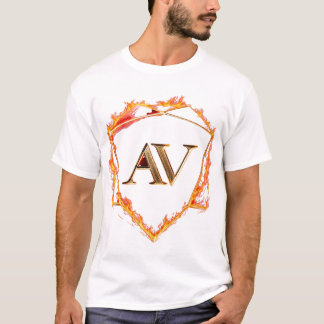AETHER VANGUARD - AV Logo Stein Form Streetwear T-Shirt