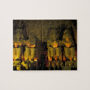 AF, Ägypten, Abu Simbel. Kolossale Figuren von