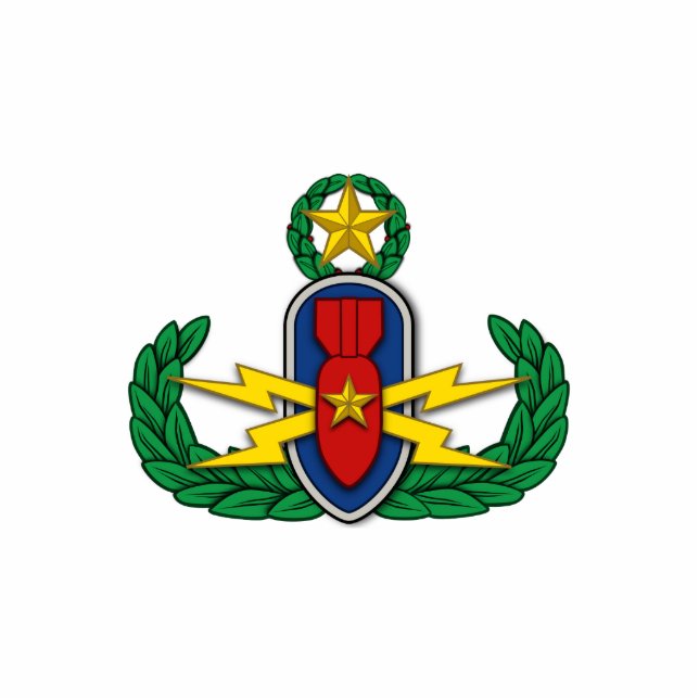 AF EOD Master 3D Freistehende Fotoskulptur (Vorne)