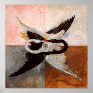 Af Klint - Der Schwan 1914 Poster