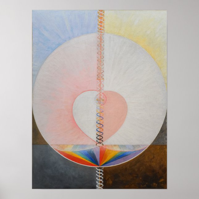 Af Klint - Die Taube Poster (Vorne)