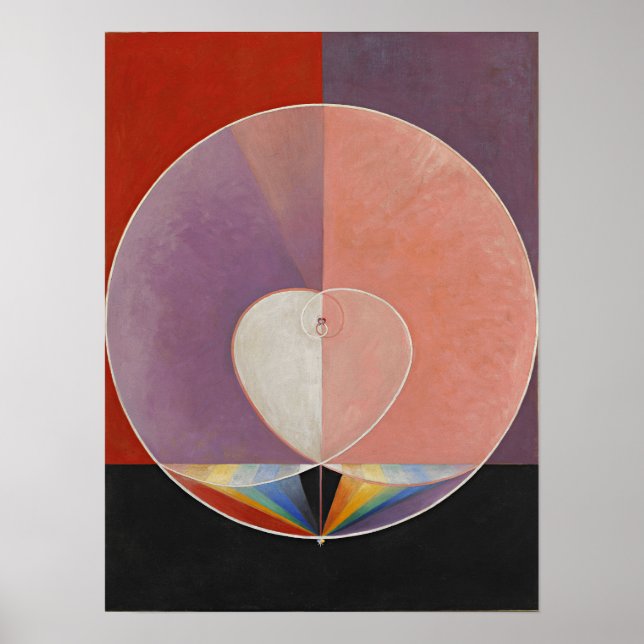 Af Klint - Die Taube Poster (Vorne)