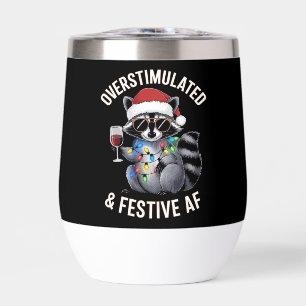 AF Raccoon Espresso Lover surstimulé et festif