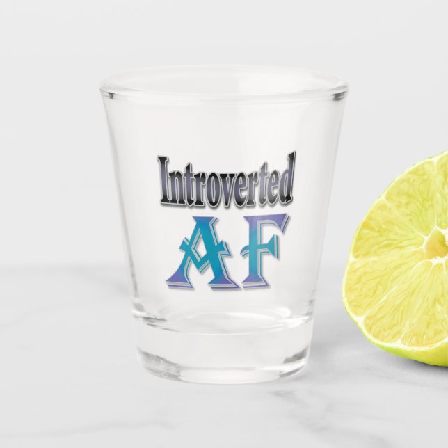 AF SCHNAPSGLAS (Vorderseite)