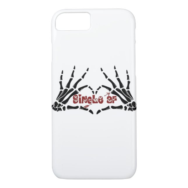 Af Skeleton Hands Heart Classic Case-Mate iPhone Hülle (Rückseite)