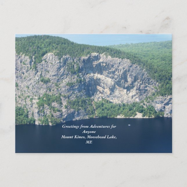 AFA Mount Kineo, carte postale ME (Devant)