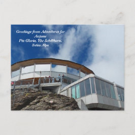 AFA Postkarte Piz Gloria, Schilthorn, Schweiz Alpe