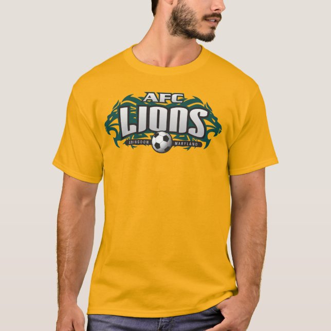 Afc-Löwe-Gold (kein #) T-Shirt (Vorderseite)