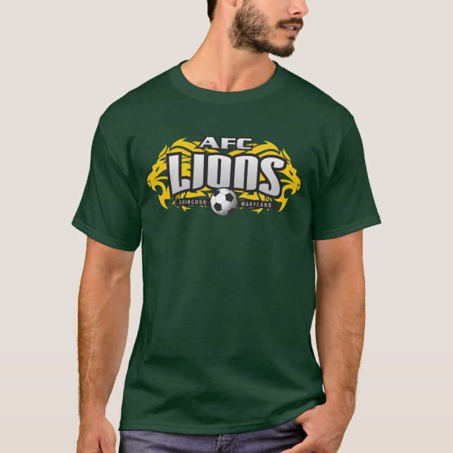 Afc-Löwe-Grün (kein #) T-Shirt (Vorderseite)