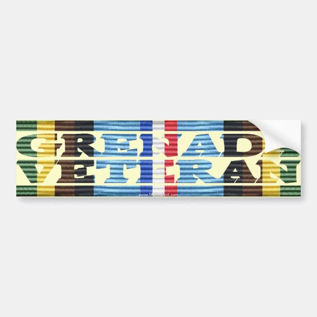 AFEM Veteran GRENADA-VETERAN Autoaufkleber (Vorne)