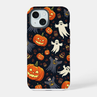 Affaire téléphonique du Motif Citrouille Halloween