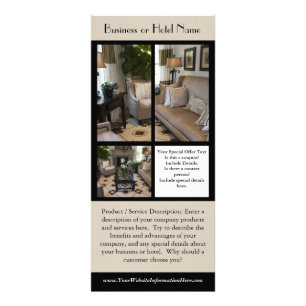 Affaires ou cartes de support d'hôtel