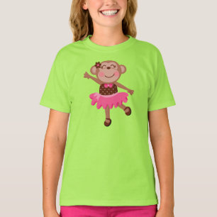 Affe-Ballerina T-Shirt