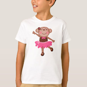 Affe-Ballerina T-Shirt