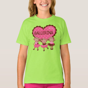 Affe-Ballett T-Shirt