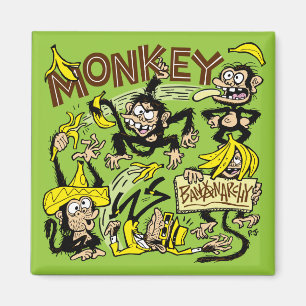 Affe - Bananarchy! Magnet