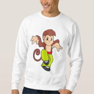 Affe bei Martial Arts Kungfu Sweatshirt