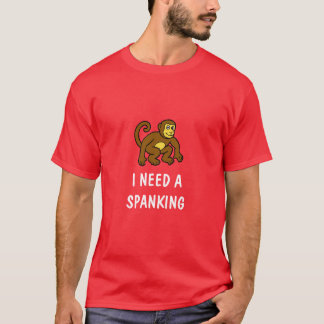 Affe benötigt ein außerordentliches (weißer Text) T-Shirt