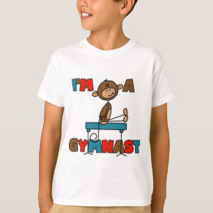 Affe bin ich ein Gymnast-T - Shirts und Geschenke