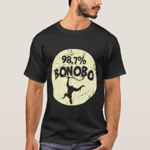 Affe Chimpanze Bonobo DNA T-Shirt