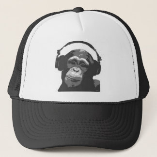 Affe-DJ-Hut Truckerkappe