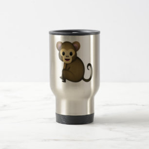 Affe - Emoji Reisebecher