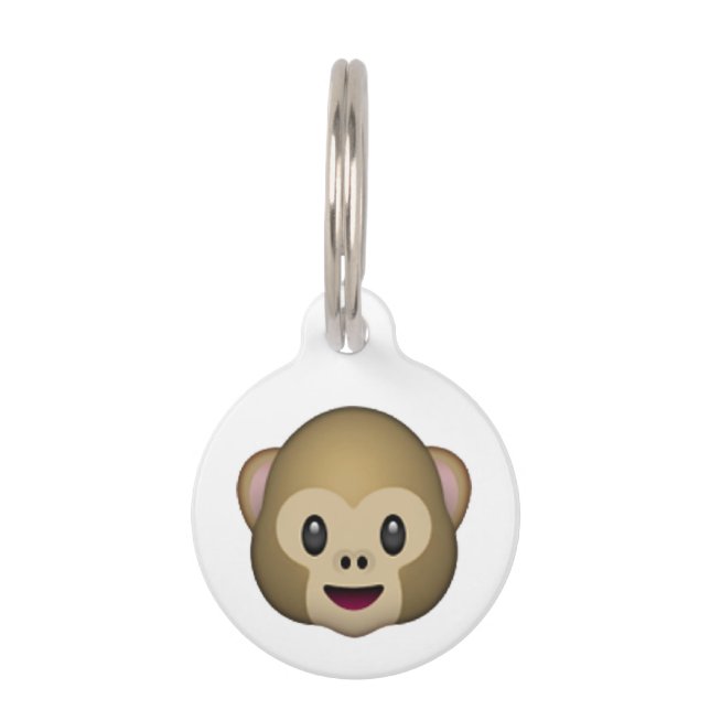 Affe - Emoji Tiermarke (Rückseite)