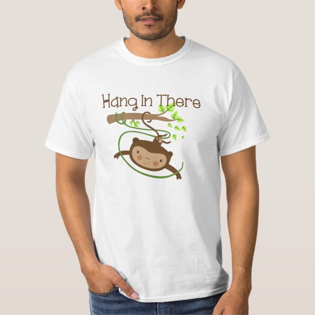 Affe-Fall herein dort T-Shirt (Vorderseite)