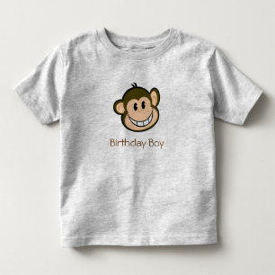 Affe-Geburtstag Kleinkind T-shirt