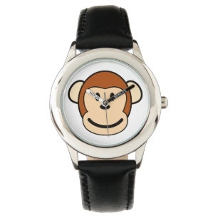 Affe-Gesicht Armbanduhr