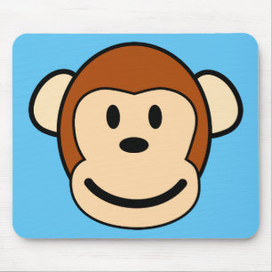 Affe-Gesicht Mousepad