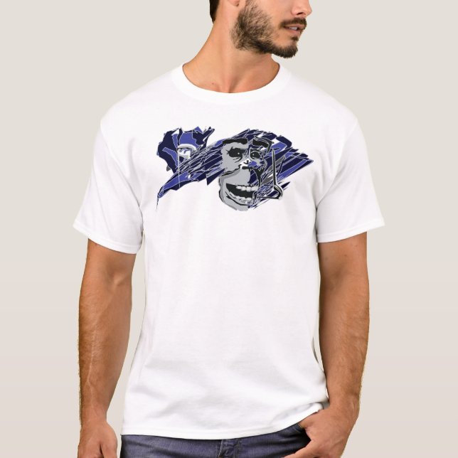 Affe-Gesicht T-Shirt (Vorderseite)