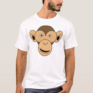 Affe-Gesichts-Farbe T-Shirt