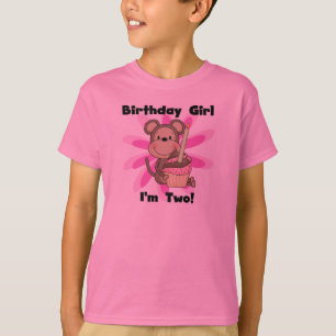 Affe Girl 2. Geburtstag - Tshirts und Geschenke