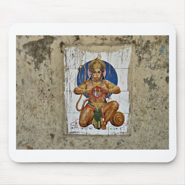Affe-Gott Mousepad (Vorne)