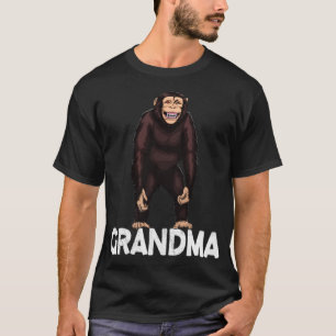 Affe-Grandma-Hufeisen-Freunde T-Shirt
