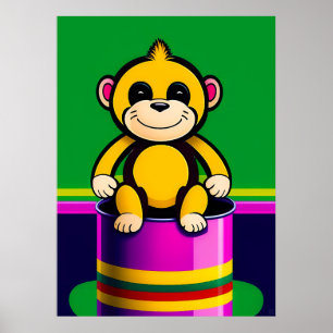 Affe - Großes Kid Poster